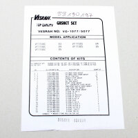 Motor Dichtsatz Dichtungssatz komplett für Honda VF 1100 C Magna V65 SC12 83-86