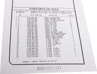 Juego completo de juntas de motor para Honda VFR 750 F (RC36) 90-97