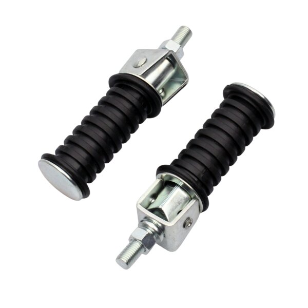 Footrest set rear 10 mm thread for Honda and Suzuki