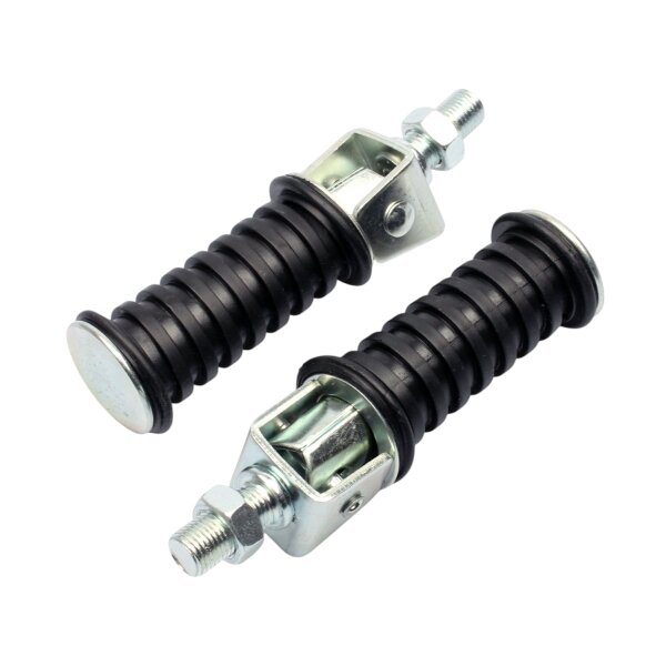 Footrest set rear 12 mm thread for Yamaha