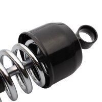 Paire d’amortisseurs réglables chromés/noirs pour Kawasaki Z 650 B # 1977-1980