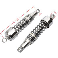 Paire d’amortisseurs réglables chromés pour Kawasaki Z 650 B # 1977-1980