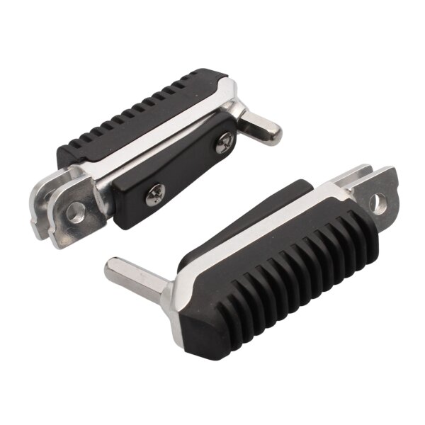 Footrests set front for Suzuki GSF 600 Bandit GSX-R 1300 Hayabusa RF 900 R
