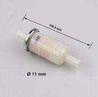 Filtre &agrave; carburant 11 mm pour Honda CBR GL NT NTV ST VFR VT VTX XL XRV # 16900-MG8-003
