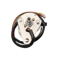Mechanical tachometer 0-22 (0-220 km/h) 60 mm black dial K=1.4