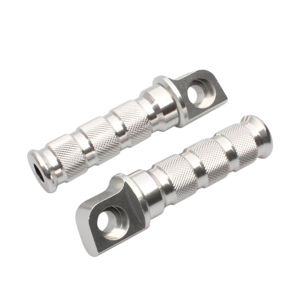Footpeg set, aluminum round rear for Kawasaki GPX GPZ ZR ZRX ZXR ER ZR ZX-6-12
