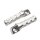 Footpeg set, aluminum round rear for Kawasaki GPX GPZ ZR ZRX ZXR ER ZR ZX-6-12