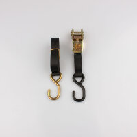 Lashing strap with ratchet black 500 cm