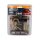 Lashing strap set with ratchet black 180 cm