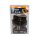 Lashing strap set with ratchet black 450 cm