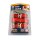 Lashing strap set with ratchet red 450 cm