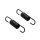 2x Exhaust Spring Manifold 57 mm for Honda Kawasaki Yamaha Suzuki BMW KTM