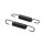2x Exhaust Spring Manifold 75 mm for Honda Kawasaki Yamaha Suzuki BMW KTM