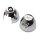 Lower Chrome Instrument Cover Pair for Kawasaki Z 650 750 900 1000 Z1 900