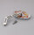 Mirror rear view mirror chopper left universal cat eye flames M10 thread