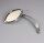 Mirror rear view mirror chopper left universal M10 thread oval shape