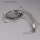 Mirror rear view mirror chopper right universal M10 thread oval shape