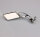 Mirror rear view mirror chopper left universal M10 thread rhombus