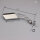 Mirror rear view mirror chopper left universal M10 thread rhombus