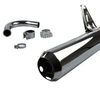 Complete exhaust system for Kawasaki H2 750 A B C Mach 4