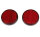 Kit réflecteur rouge / noir pour Kawasaki Z 900 Z1 Z1A Z1B # 28012-008