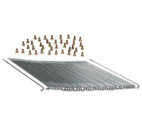 Jeu de rayons avant 19 "avec écrou zinc pour...