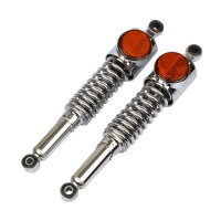 Shock absorber set chrome plated for Kawasaki Z 900 Z1 Z1A Z1B # 45014-072