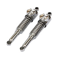 Chrome-plated shock absorber set for Kawasaki Z 900 Z1...