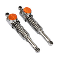 Chrome-plated shock absorber set for Kawasaki Z 900 Z1...