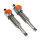 Set ammortizzatori cromati per Kawasaki Z 900 Z1 Z1A Z1B # 45014-072
