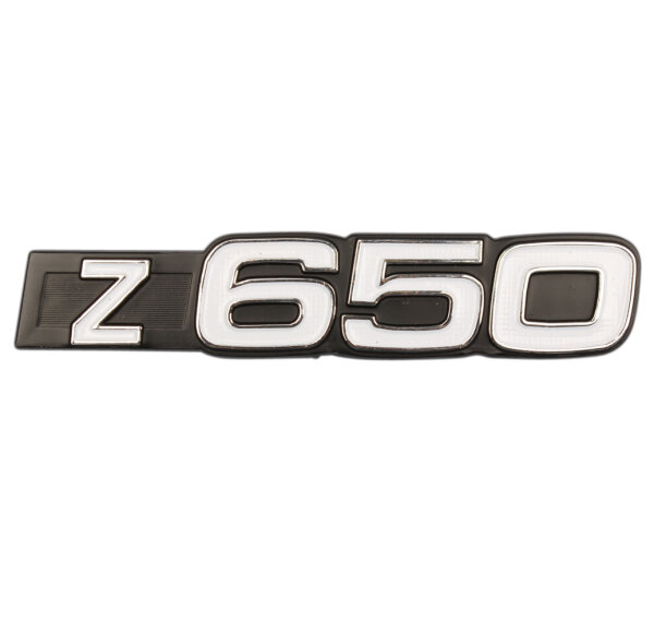 Emblema de la cubierta lateral para Kawasaki Z 650 B1 B2 # 56018-257