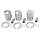 Piston set oversize 0.50 mm for Kawasaki KH 250 S1 250 Mach 1
