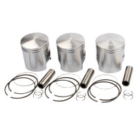 Piston set oversize 0.25 mm for Kawasaki KH 400 S3 400...