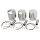 Kolbensatz Übermaß 0.50 mm für Kawasaki KH 400 S3 400 Mach 2