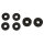 Set gommini coperchio laterale per Kawasaki GPX 600 ZX-14R 1400 VN 1500 # 92071-056