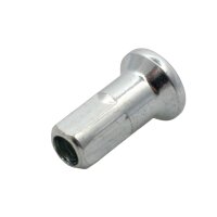 Set nippli per raggi zinco grezzo 3,5 mm