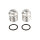 Bouchon de fourche avec jeu de joints toriques p. Kawasaki S1 S2 S3 # 44041-037