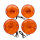 4x Turn Signal Lamp Set   Kawasaki Z 200 250 650 KE 125 175 KH 400 23040-055