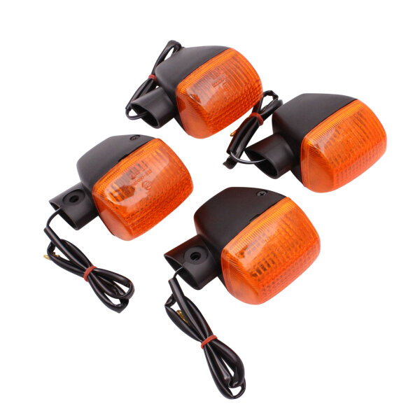 4x Frecce Indicatore per Honda CBR 600 900 CB 400 450 VF 750 1000
