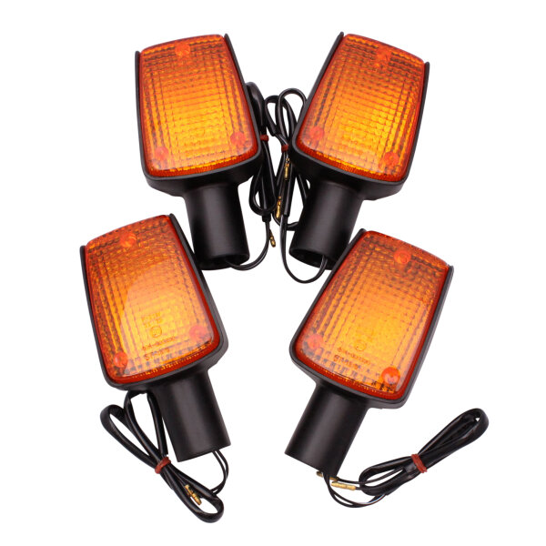 4x Turn Signal Lamp Winker Indicator   Honda CBX 550 VF 750 33600-MBO-671