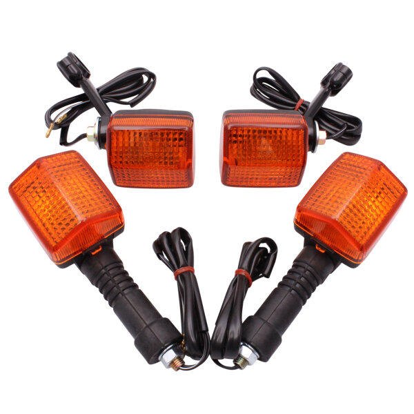 4x Turn Signal Lamp Set   Honda XL 250 350 600 33300-MG2-761 33300-KE1-761