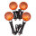 4x Clignotants Indicateur Kawasaki BJ 250 EL 252 ZL 600 1000 VN 1500 23037-1218