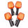 4x Frecce Indicatore per Honda CB 250 ND 400 N 33400-kk9-690 33650-443-611