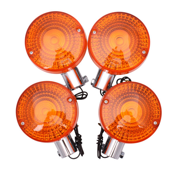 Blinker-Set Honda CX 500 CB 550 650 750 GL 1000 Gold-Wing 33650-377-671