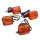 4x Clignotants Indicateur pour Honda CBR 600 F PC19 33450-MN4-671 33500-MN4-601