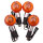 4x Intermitente p. Kawasaki VN 1500 Classic Tourer 23037-1243 23037-1244