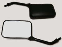 2x Specchio retrovisori breve per Suzuki GSX 250 400 550 1100 GS 500 650