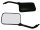 2x Specchio retrovisori breve per Suzuki GSX 250 400 550 1100 GS 500 650