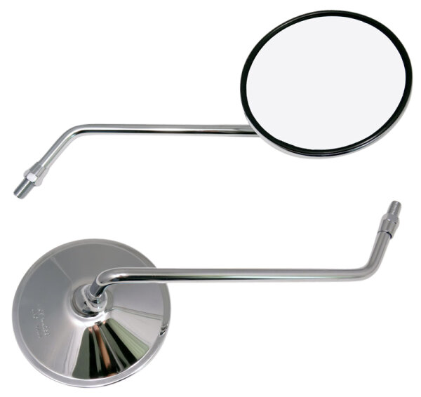 2x Specchio retrovisori per Suzuki TS 125 250 DR 400 TTS 185 GS 450 550 750 1000