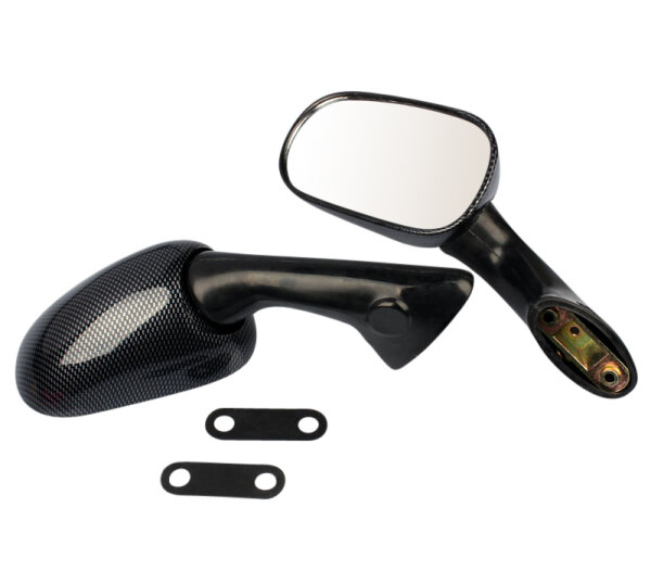 2x Rétroviseur Miroir pour Honda NSR 125 RVF 750 CBR 900 RR 88120-MWO-791